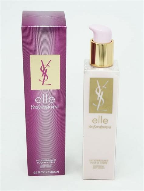 ysl elle body lotion uk|YSL opium body lotion 200ml.